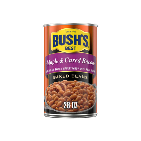 Country 3 (28 Oz), 3 Country (28 Oz), Pack) Bush's Best Baked Beans, Bacon Maple Mix, Maple Cured Bacon Style (Variety