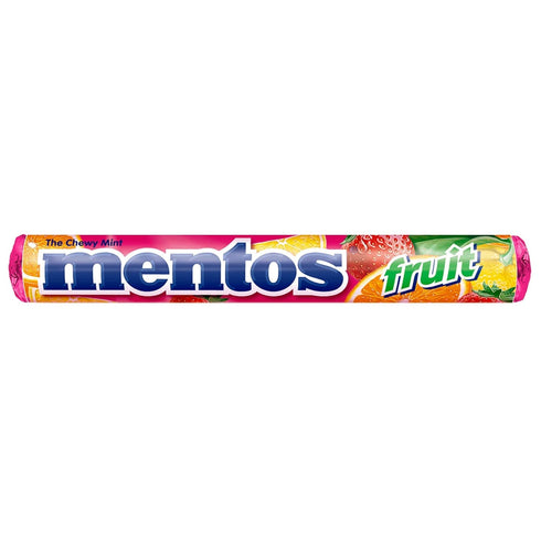 MENTOS , Mixed Fruit, 1.3 Oz Pack