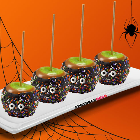 Edible Halloween Eyeballs Cake Confetti Sprinkles, Orange Black Purple Green White for Cake Cookie Cupcake Ice Cream