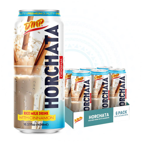 De Mi Pais Horchata Rice Milk Drink with Real Cinnamon Pieces, Made