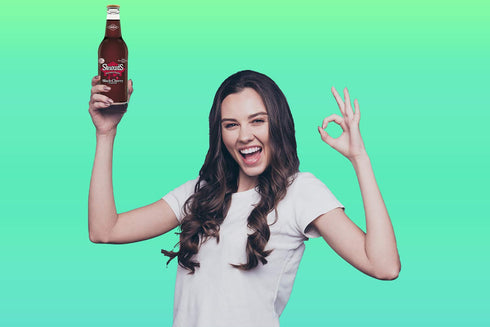 12 oz (12 Stewart's Wishniak Black Cherry Soda, fl Glass Bottles)