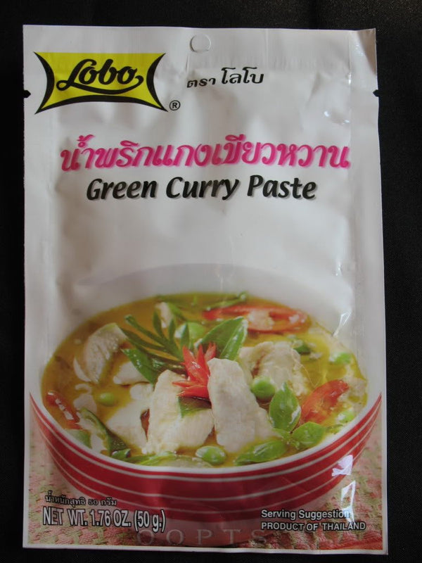 Lobo Green Curry Paste 50g.