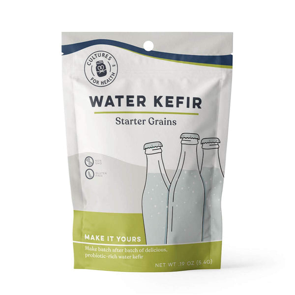 Cultures for Health Water Kefir Grains | DIY Fermented Probiotic Drink Powder