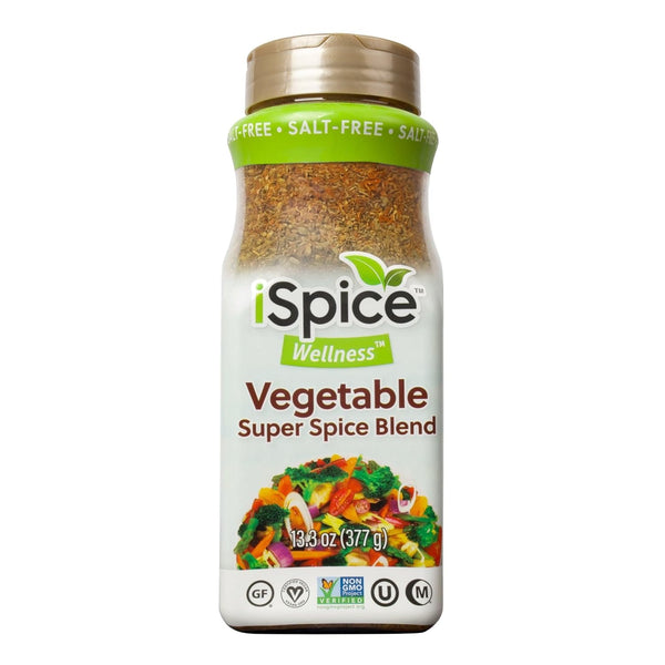 iSpice Blend| Vegetable Seasoning | 13.3 oz | Mixed Spice & Seasoning