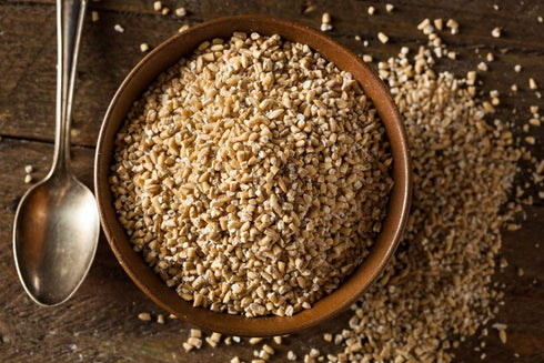 1 100% Food to Live Organic Steel Cut Oats, Pound Whole Grain Irish Oats, Non-GMO Cereal, Non-Irradiated, Vegan, Bulk