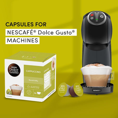 3X16 NESCAFE DOLCE GUSTO CAPPUCCINO CAPS