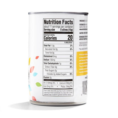 365 6 by Whole Foods Market, Ripe Medium Pitted Olives, Ounce