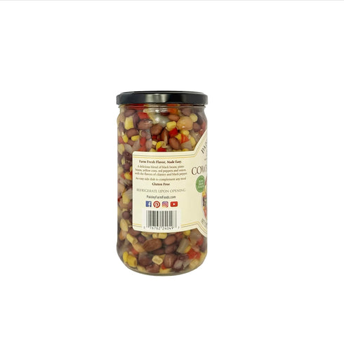 2-Pack 24 oz Paisley Farm Cowboy Caviar Ready-to-Serve Bean & Corn Medley Gluten-Free Southwestern Side Dish or Dip