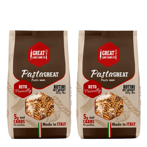 Great Low Carb Co. Keto-Friendly Italian Pasta Set, 0-5g Net Carbs, High