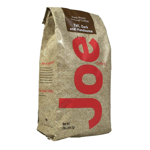 2 Joe Knows Coffee Dark Roast, Ground Coffee, Tall Dark and Handsome, Pounds