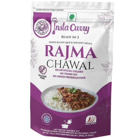 Insta Curry Rajma Chawal - Ready To Eat Indian Food - Red