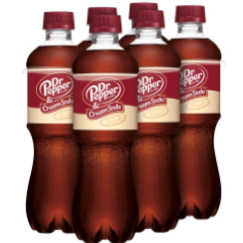Cream soda 16.9 oz 12 202 oz dr pepper bottles total fl
