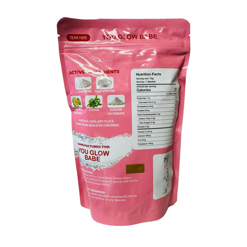 Generic 15g 10 (2) You Glow Babe Shepu Juice Powder x Sachets