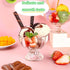 GDFFKS 30 100g 3.5 (Pack 6) Ice Cream Mix Kits for Home Ice Cream Makers, Ready in Minutes. Bags, Ounces, Six Flavors