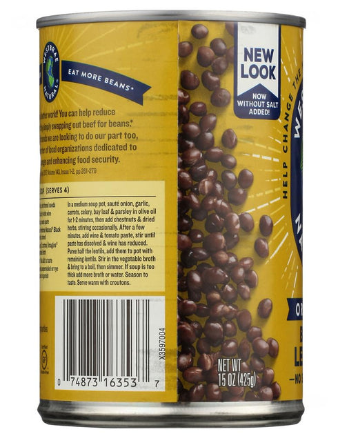 Lentils-15 Oz-3 Pack Westbrae Organic Black
