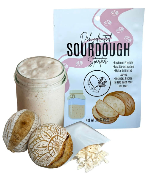 Dehydrated Sourdough Starter by Made With Loave | INCLUDES Recipe | Beginner