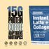 15g 12 Strong Coffee Co. Dark Mocha Instant Latte | Organic Coffee with Collagen Protein | Lions Mane & L-Theanine |
