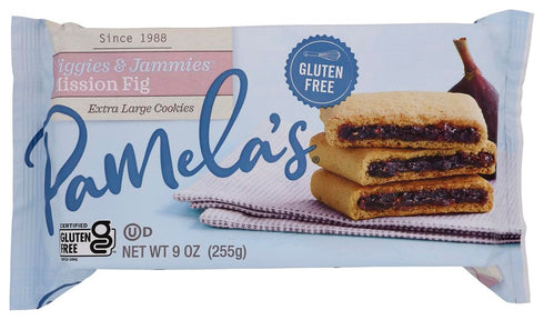 Pamelas Figgies & Jammies, Mission Fig, Gluten-Free, Egg-Free, Non-Dairy, 9 oz. (Pack