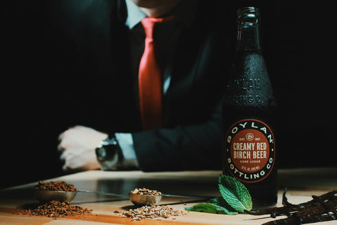 12 Oz (12 Boylan Soda, Creamy Red Birch Beer, Fl Glass Bottles)