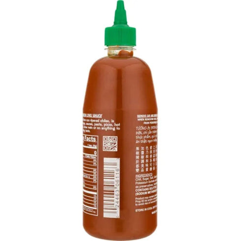 Rex 28 oz (Pack 2) Sriracha Hot Chili Sauce, of | Authentic Spicy Sauce for Dipping, Noodles, Stir-Fries & Marinades