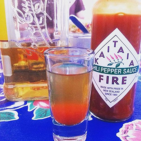Kaitaia Fire Chili Pepper Hot Sauce from New Zealand, Made with Organically Grown Cayenne Chilis