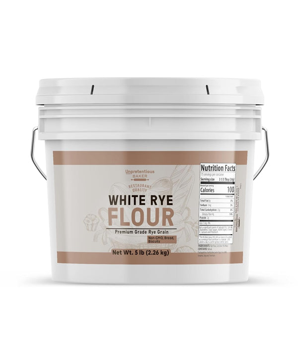 Unpretentious Baker White Rye Flour, Non-GMO, Bread, Biscuits & Baked Goods (1