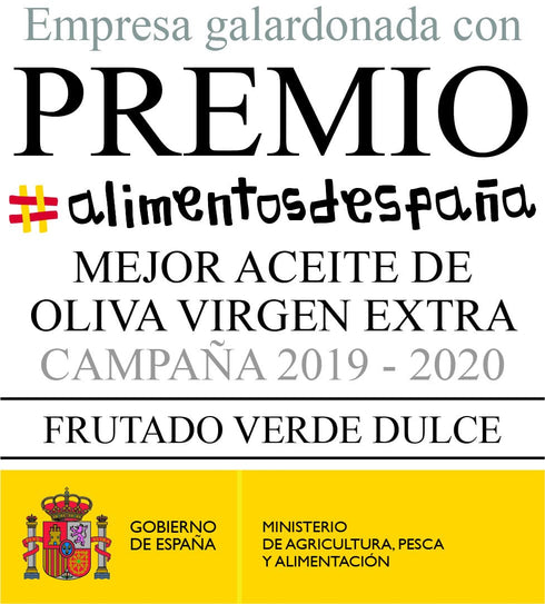 Palacio de los Olivos 16.9 Oz 500ml | Picual Gourmet Extra Virgin Olive Oil - Cold pressed oil, Early Harvest - Fl