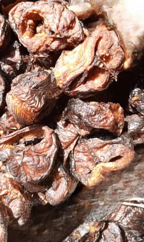 Feedoasis Organic Marketsquare 500g18oz African Banda smoked Dried non-additive Mangala Cat fish