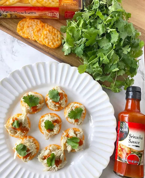3.5 Oz (4 Pack) Ka-Me Rice Crackers Gluten Free And Non GMO Verified - Spicy Sweet Chili