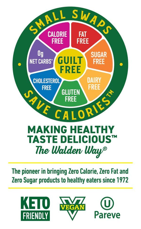 2-Pack, 12 oz Walden Farms Original Coffee Creamer Zero Calorie, Fat-Free, Sugar-Free, Low Carb, Keto-Friendly