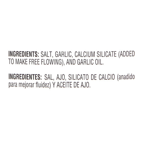 Spice Classics Garlic Salt, 38 oz - Bulk Garlic Salt Seasoning for Meats, Seafood, Potatoes, Pasta and More