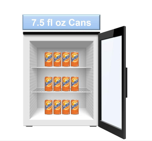 SUPOOBE 7.5 oz Pack, 12 Count Bundle of Orange Soda Mini Soda Cans, Soft Drinks Bulk Snacks Small Refrigerator & Snack