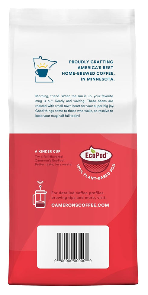 12 (Pack 3) Cameron's Coffee Roasted Ground Coffee Bag, Flavored, Chocolate Caramel Brownie, Ounce