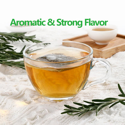 100 100% Premium Rosemary Tea Bags, Teabags. Made with Pure Natural Rosemary Leaves,No Additives & Caffeine Free.