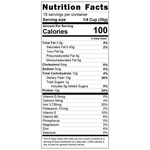 100% (3 Pack) Sweet Lupin Flour, Non-GMO, All Purpose, Gluten Free, Vegan, Plant Protein, Low Carb Flour