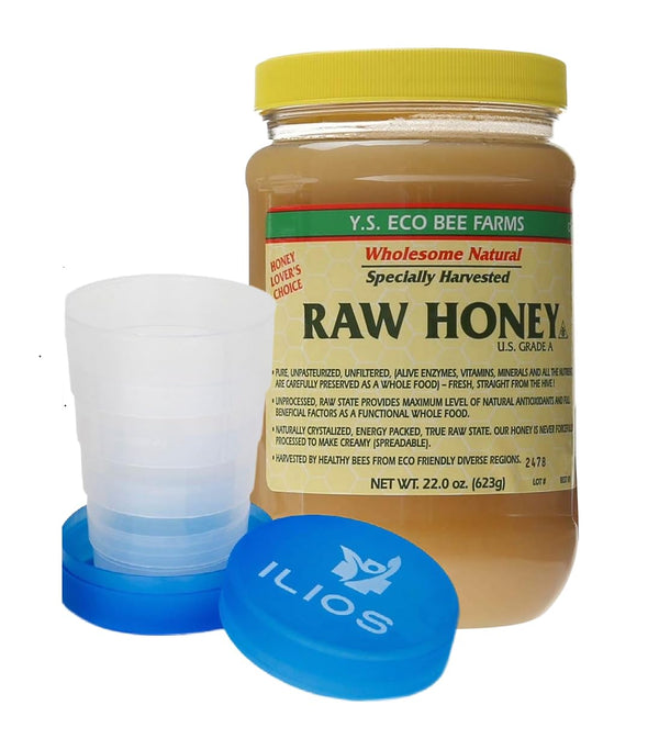 Y.S. Bee Farms Organic Honey Raw Unfiltered - 22 oz - U.S.