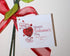 FavorOnline 2 9-inch Personalized Valentine's Red Chocolate Rose Bouquet of Roses with Valentine's Card - Long