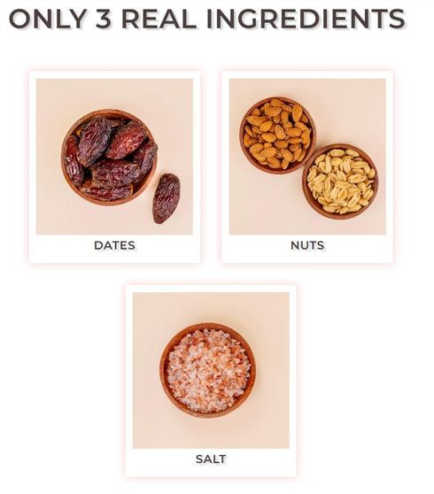 Pick Me Up Snacks 4 2.4 oz Pack Pack 5 (20 Organic Medjool Dates, Pitted and Filled with Creamy Peanut Butter Dates per