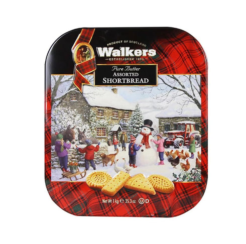 Walkers Shortbread Cookies, Pure Butter Traditional Scottish Recipe, Family Size Box, Authentic European
