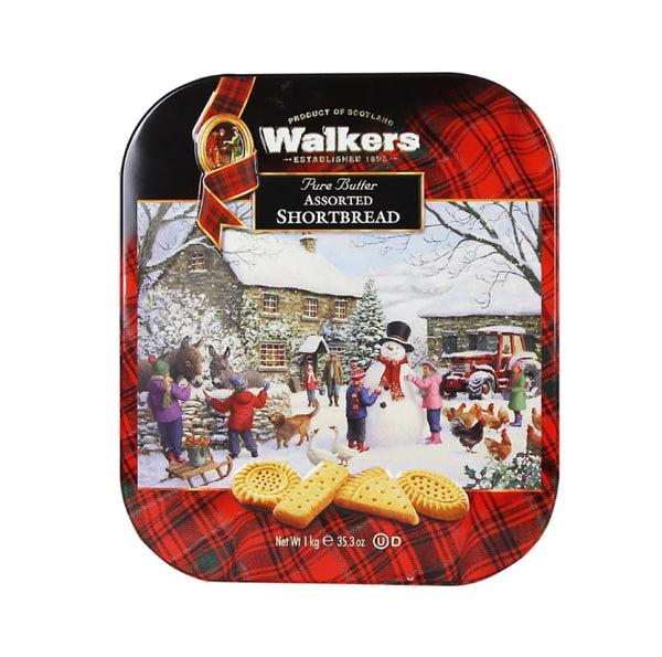 Walkers Shortbread Cookies, Pure Butter Traditional Scottish Recipe, Family Size Box, Authentic European
