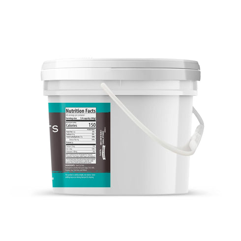 1 Birch & Meadow Steel Cut Oats, Gallon Bucket, Whole Grain, Irish Oatmeal, Breakfast