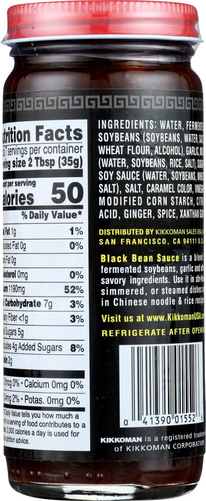 Kikkoman Sauce, Black Bean