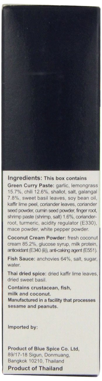 3.3 Blue Elephant Royal Thai Cuisine, Green Curry, Ounce