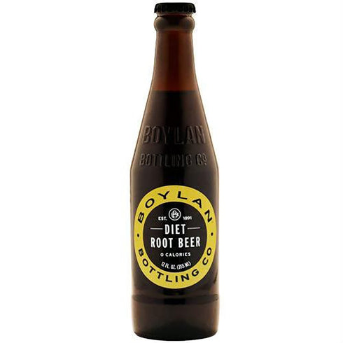 Pack 12 oz (12 Boylan - Diet Soda Variety - Glass Bottles)