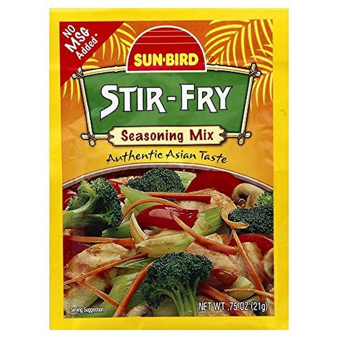 Sun-Bird Stir-Fry Seasoning Mix - 6 of .75 oz pkgs by Sun