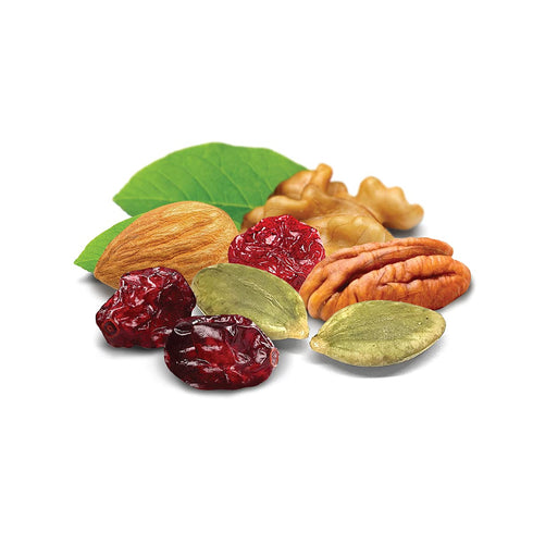 Nature's Garden Omega 3 Deluxe Mix - Trail Mix, Deluxe Nuts, Heart Healthy, Gluten Free, 1.2 oz Bags (15 Servings)