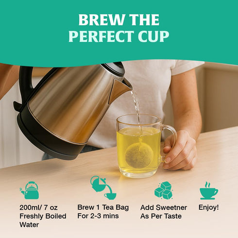 100 Count HANDPICK, Peppermint Tea, Eco-Conscious Tea Bags - | Caffeine Free, Non-GMO | Minty, Fresh & Cool flavor |