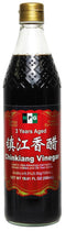 NPG Chinkiang Vinegar 19.61 Fl Oz (580ml), 3 Years Aged Zhenjiang Black
