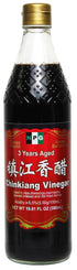 NPG Chinkiang Vinegar 19.61 Fl Oz (580ml), 3 Years Aged Zhenjiang Black