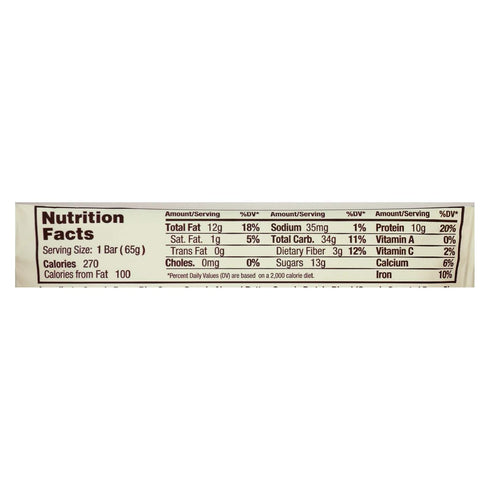 2.3 Oz 12 Gomacro Organic Macrobar - Banana And Almond Butter - Bars - Case